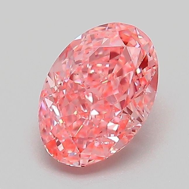 Loose Diamond - OVAL 1.03ct Fancy Vivid Pink VS1: Loose Diamond - OVAL 1.03ct Fancy Vivid Pink VS1 Source: This is a real non-mined Diamond that has been grown in a lab Shape: OVAL Carats: 1.03 Color: Fancy Vivid Pink Certification: IGI Video: