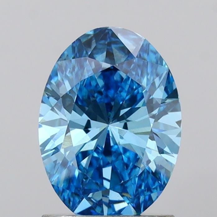 Loose Diamond - OVAL 1.49ct Fancy Vivid Blue VS1: Loose Diamond - OVAL 1.49ct Fancy Vivid Blue VS1 Source: This is a real non-mined Diamond that has been grown in a lab Shape: OVAL Carats: 1.49 Color: Fancy Vivid Blue Certification: IGI Video: