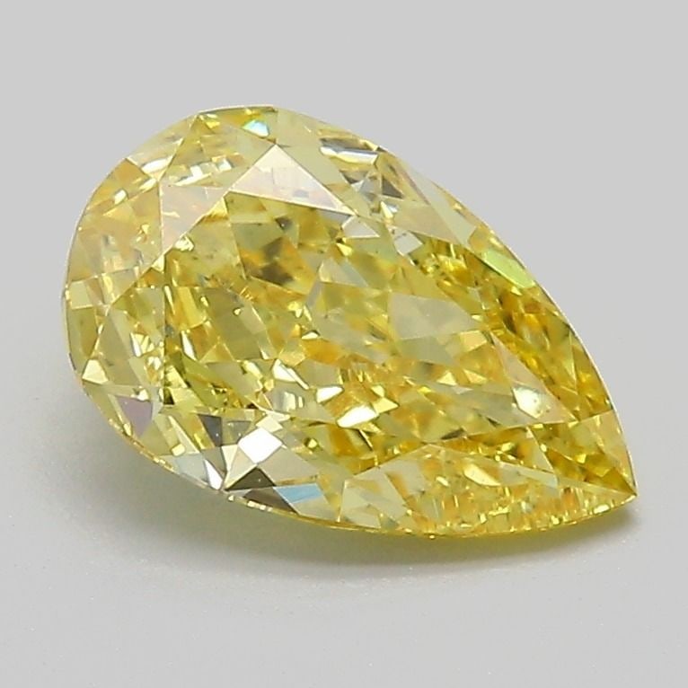 Loose Diamond - PEAR 1.6ct Fancy Vivid Yellow VS2: Loose Diamond - PEAR 1.6ct Fancy Vivid Yellow VS2 Source: This is a real non-mined Diamond that has been grown in a lab Shape: PEAR Carats: 1.6 Color: Fancy Vivid Yellow Certification: IGI Video: