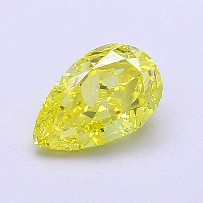 Loose Diamond - PEAR 1.0ct Fancy Vivid Yellow VS2: Loose Diamond - PEAR 1.0ct Fancy Vivid Yellow VS2 Source: This is a real non-mined Diamond that has been grown in a lab Shape: PEAR Carats: 1.0 Color: Fancy Vivid Yellow Certification: IGI Video: