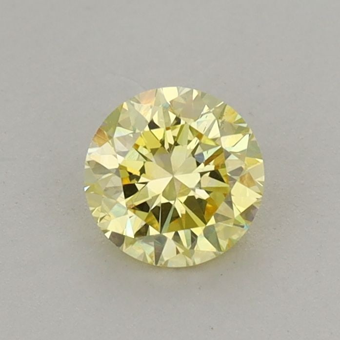 Loose Diamond - ROUND 0.52ct Fancy Intense Yellow VS2: Loose Diamond - ROUND 0.52ct Fancy Intense Yellow VS2 Source: This is a real non-mined Diamond that has been grown in a lab Shape: ROUND Carats: 0.52 Color: Fancy Intense Yellow Certification: IGI Vid