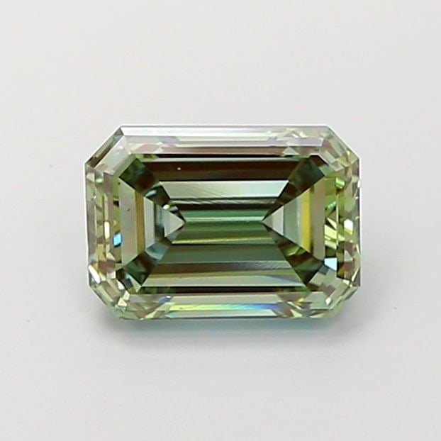 Loose Diamond - EMERALD 1.68ct Fancy Intense Green VS1: Loose Diamond - EMERALD 1.68ct Fancy Intense Green VS1 Source: This is a real non-mined Diamond that has been grown in a lab Shape: EMERALD Carats: 1.68 Color: Fancy Intense Green Certification: IGI V