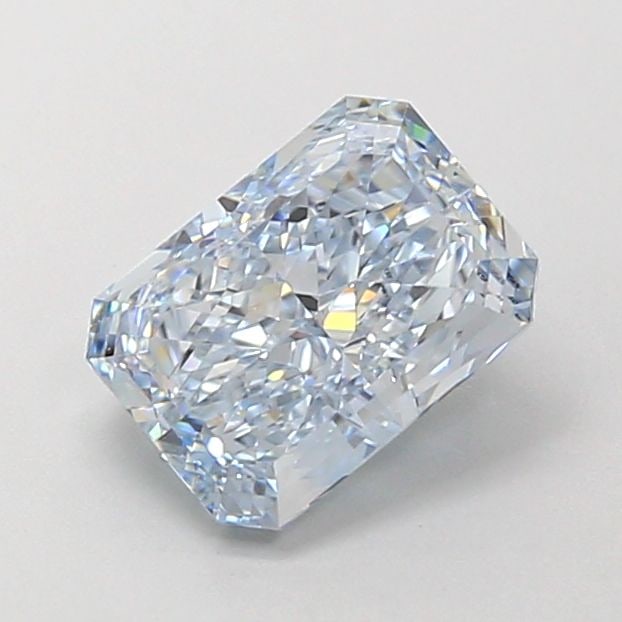 Loose Diamond - RADIANT 1.6ct Fancy Intense Blue VS1: Loose Diamond - RADIANT 1.6ct Fancy Intense Blue VS1 Source: This is a real non-mined Diamond that has been grown in a lab Shape: RADIANT Carats: 1.6 Color: Fancy Intense Blue Certification: IGI Video