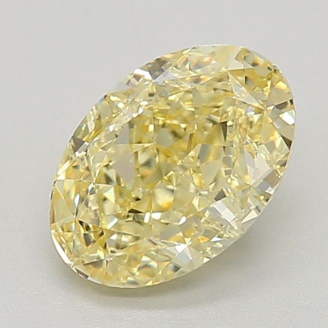 Loose Diamond - OVAL 2.07ct Fancy Intense Yellow VS1: Loose Diamond - OVAL 2.07ct Fancy Intense Yellow VS1 Source: This is a real non-mined Diamond that has been grown in a lab Shape: OVAL Carats: 2.07 Color: Fancy Intense Yellow Certification: IGI Video