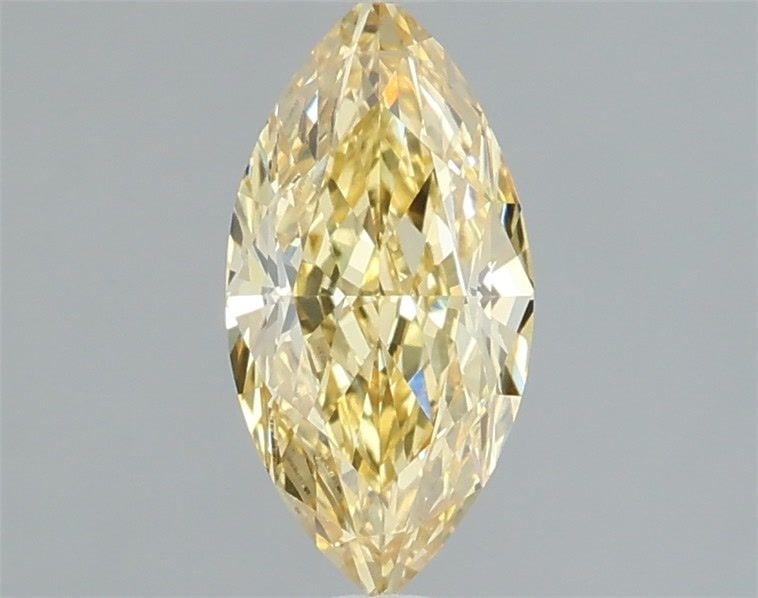 Loose Diamond - MARQUISE 1.06ct Fancy Intense Yellow VVS2: Loose Diamond - MARQUISE 1.06ct Fancy Intense Yellow VVS2 Source: This is a real non-mined Diamond that has been grown in a lab Shape: MARQUISE Carats: 1.06 Color: Fancy Intense Yellow Certification: