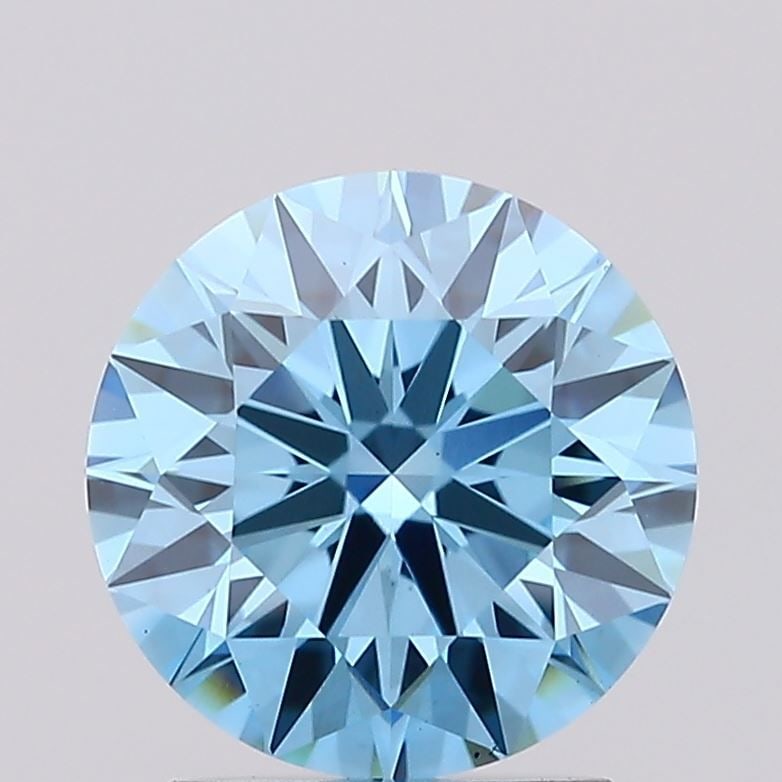 Ideal Loose Diamond - ROUND 1.75ct Fancy Vivid Blue VS1: Ideal Loose Diamond - ROUND 1.75ct Fancy Vivid Blue VS1 Source: This is a real non-mined Diamond that has been grown in a lab Shape: ROUND Carats: 1.75 Color: Fancy Vivid Blue Certification: IGI Video