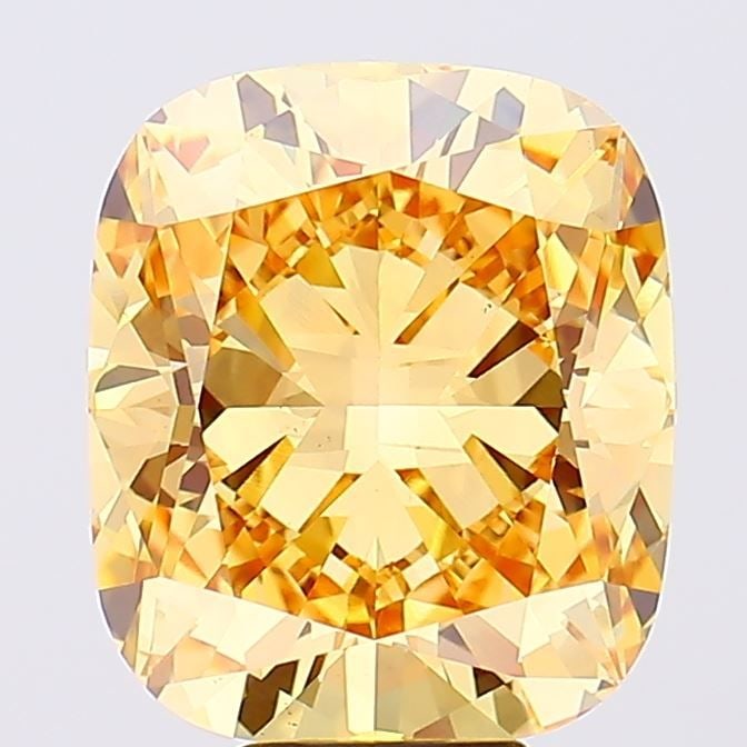 Loose Diamond - CUSHION BRILLIANT 9.27ct Fancy Intense Yellow VS1: Loose Diamond - CUSHION BRILLIANT 9.27ct Fancy Intense Yellow VS1 Source: This is a real non-mined Diamond that has been grown in a lab Shape: CUSHION BRILLIANT Carats: 9.27 Color: Fancy Intense Yello