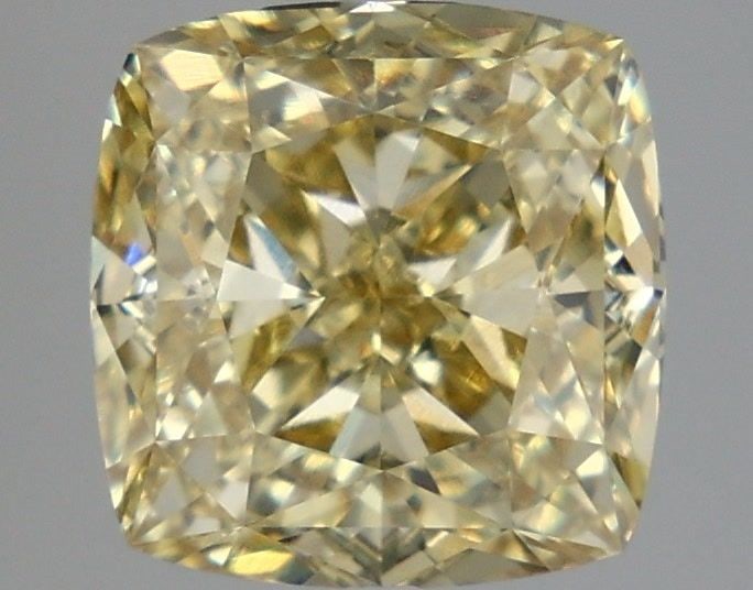 Loose Diamond - CUSHION MODIFIED 4.08ct Fancy Yellow VVS2: Loose Diamond - CUSHION MODIFIED 4.08ct Fancy Yellow VVS2 Source: This is a real non-mined Diamond that has been grown in a lab Shape: CUSHION MODIFIED Carats: 4.08 Color: Fancy Yellow Certification: