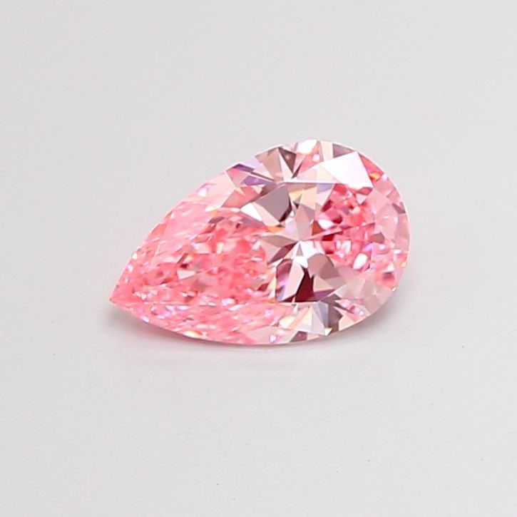 Loose Diamond - PEAR 1.01ct Fancy Vivid Pink VS1: Loose Diamond - PEAR 1.01ct Fancy Vivid Pink VS1 Source: This is a real non-mined Diamond that has been grown in a lab Shape: PEAR Carats: 1.01 Color: Fancy Vivid Pink Certification: IGI Video: