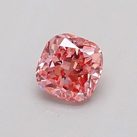 Loose Diamond - CUSHION MODIFIED 0.27ct Fancy Vivid Pink VVS2: Loose Diamond - CUSHION MODIFIED 0.27ct Fancy Vivid Pink VVS2 Source: This is a real non-mined Diamond that has been grown in a lab Shape: CUSHION MODIFIED Carats: 0.27 Color: Fancy Vivid Pink Certifi