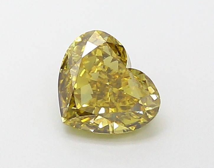 Loose Diamond - HEART 1.51ct Fancy Gray Yellow VS2: Loose Diamond - HEART 1.51ct Fancy Gray Yellow VS2 Source: This is a real non-mined Diamond that has been grown in a lab Shape: HEART Carats: 1.51 Color: Fancy Gray Yellow Certification: IGI Video: