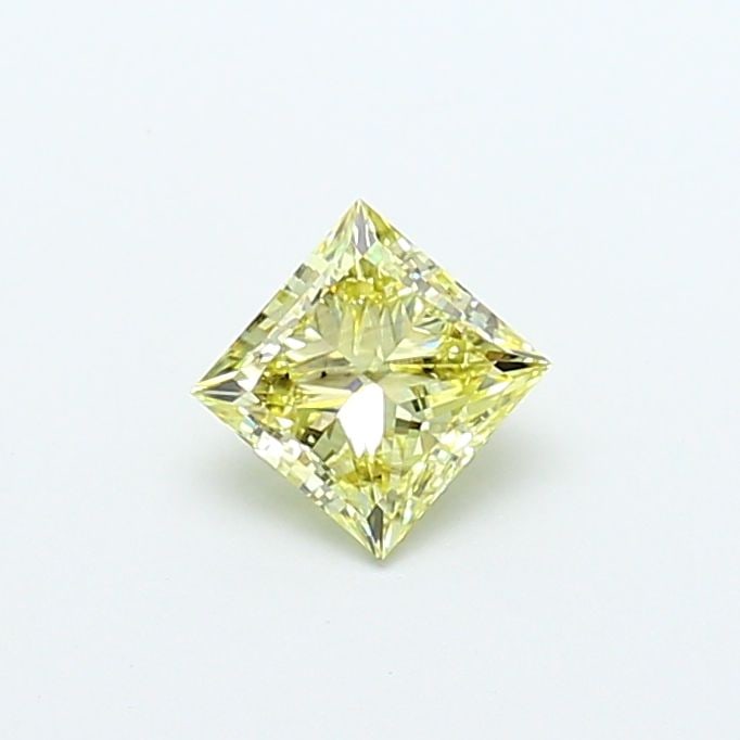 Loose Diamond - PRINCESS 1.02ct Fancy Light Yellow SI1: Loose Diamond - PRINCESS 1.02ct Fancy Light Yellow SI1 Source: This is a real non-mined Diamond that has been grown in a lab Shape: PRINCESS Carats: 1.02 Color: Fancy Light Yellow Certification: IGI V