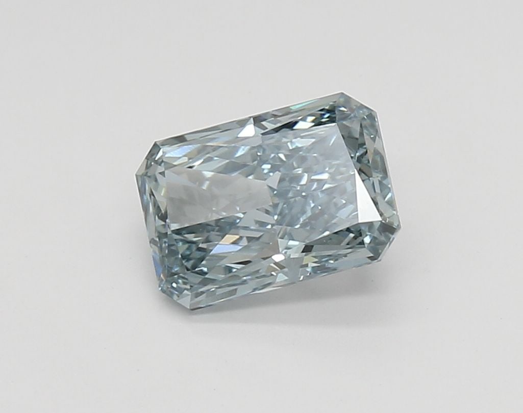 Loose Diamond - RADIANT 1.7ct Fancy Vivid Blue VS1: Loose Diamond - RADIANT 1.7ct Fancy Vivid Blue VS1 Source: This is a real non-mined Diamond that has been grown in a lab Shape: RADIANT Carats: 1.7 Color: Fancy Vivid Blue Certification: IGI Video: