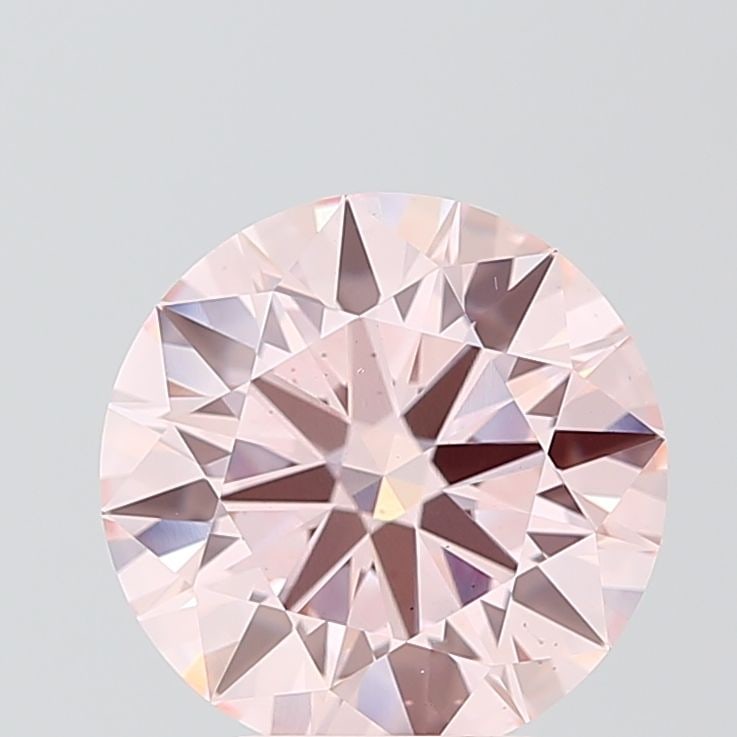 Ideal Loose Diamond - ROUND 3.71ct Fancy Intense Pink VS2: Ideal Loose Diamond - ROUND 3.71ct Fancy Intense Pink VS2 Source: This is a real non-mined Diamond that has been grown in a lab Shape: ROUND Carats: 3.71 Color: Fancy Intense Pink Certification: IGI V
