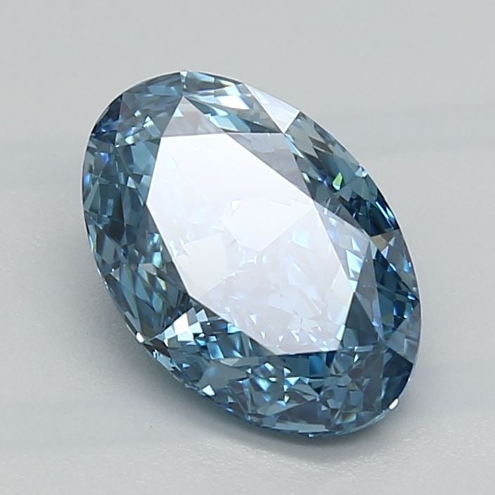 Loose Diamond - OVAL 1.05ct Fancy Vivid Blue VVS2: Loose Diamond - OVAL 1.05ct Fancy Vivid Blue VVS2 Source: This is a real non-mined Diamond that has been grown in a lab Shape: OVAL Carats: 1.05 Color: Fancy Vivid Blue Certification: NONE Video: