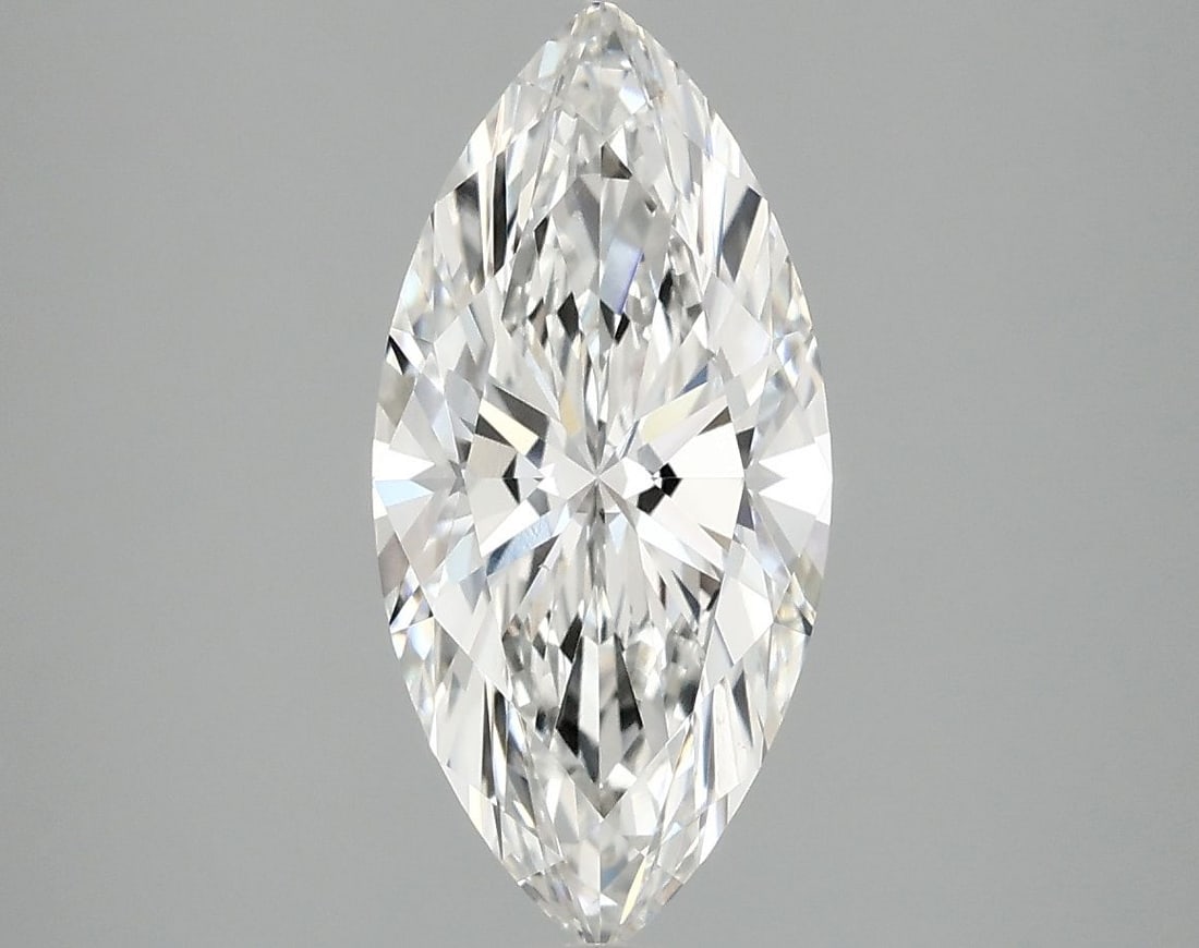 Loose Diamond - MARQUISE 2.08ct F VS1: Loose Diamond - MARQUISE 2.08ct F VS1 Source: This is a real non-mined Diamond that has been grown in a lab Shape: MARQUISE Carats: 2.08 Color: F Clarity: VS1 Certification: IGI Video:
