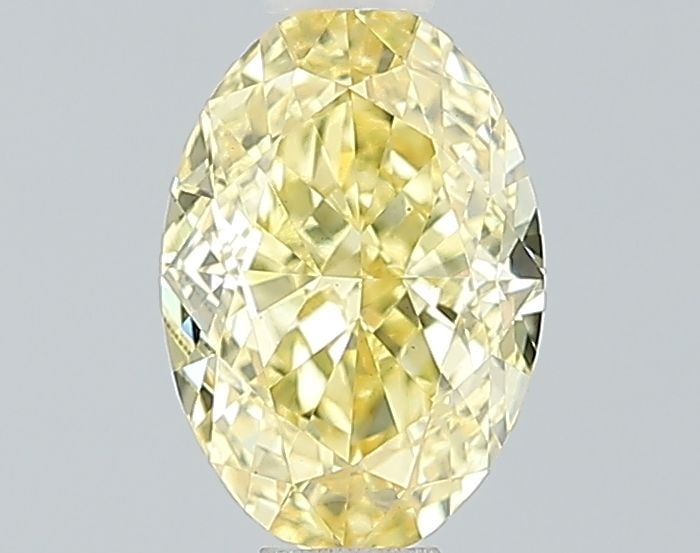 Loose Diamond - OVAL 1.35ct Fancy Vivid Yellow VS1: Loose Diamond - OVAL 1.35ct Fancy Vivid Yellow VS1 Source: This is a real non-mined Diamond that has been grown in a lab Shape: OVAL Carats: 1.35 Color: Fancy Vivid Yellow Certification: IGI Video: