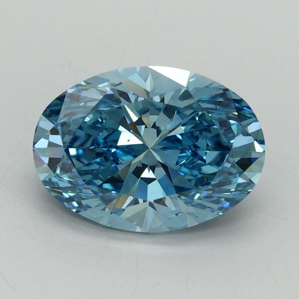 Loose Diamond - OVAL 3.02ct Fancy Vivid Blue VS1: Loose Diamond - OVAL 3.02ct Fancy Vivid Blue VS1 Source: This is a real non-mined Diamond that has been grown in a lab Shape: OVAL Carats: 3.02 Color: Fancy Vivid Blue Certification: IGI Video: