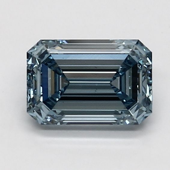 Loose Diamond - EMERALD 1.21ct Fancy Intense Blue VS1: Loose Diamond - EMERALD 1.21ct Fancy Intense Blue VS1 Source: This is a real non-mined Diamond that has been grown in a lab Shape: EMERALD Carats: 1.21 Color: Fancy Intense Blue Certification: IGI Vid