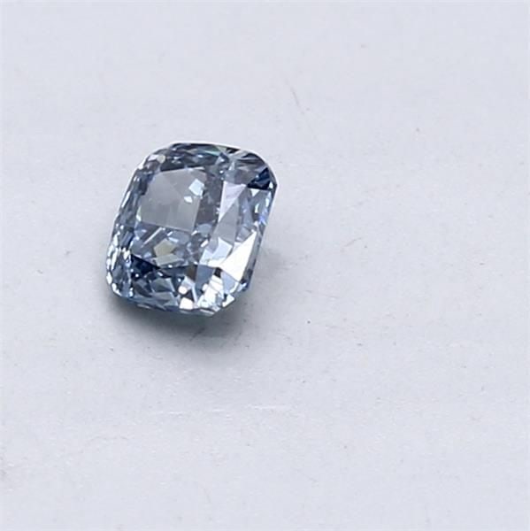 Loose Diamond - CUSHION MODIFIED 0.3ct Fancy Vivid Blue VVS2: Loose Diamond - CUSHION MODIFIED 0.3ct Fancy Vivid Blue VVS2 Source: This is a real non-mined Diamond that has been grown in a lab Shape: CUSHION MODIFIED Carats: 0.3 Color: Fancy Vivid Blue Certifica