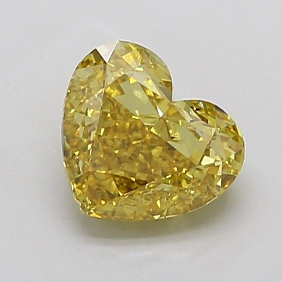Loose Diamond - HEART 2.51ct Fancy Intense Yellow VS2: Loose Diamond - HEART 2.51ct Fancy Intense Yellow VS2 Source: This is a real non-mined Diamond that has been grown in a lab Shape: HEART Carats: 2.51 Color: Fancy Intense Yellow Certification: IGI Vid