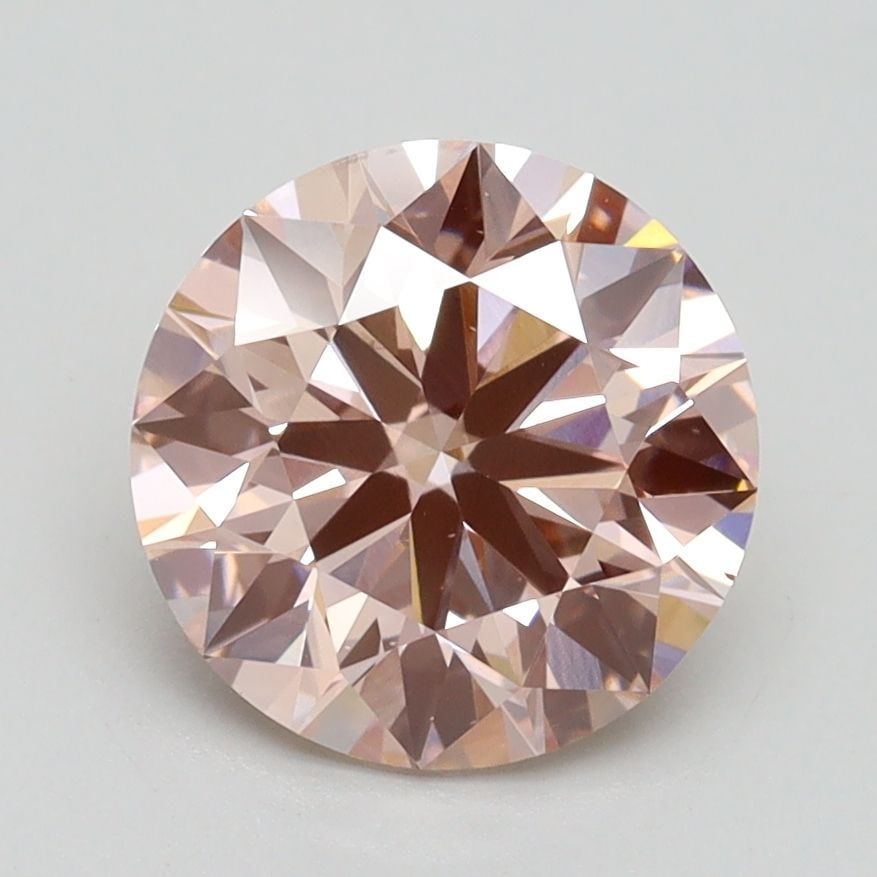 Ideal Loose Diamond - ROUND 2.23ct Fancy Light Pink VS1: Ideal Loose Diamond - ROUND 2.23ct Fancy Light Pink VS1 Source: This is a real non-mined Diamond that has been grown in a lab Shape: ROUND Carats: 2.23 Color: Fancy Light Pink Certification: IGI Video