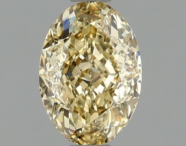 Loose Diamond - OVAL 1.04ct Fancy Intense Yellow VS1: Loose Diamond - OVAL 1.04ct Fancy Intense Yellow VS1 Source: This is a real non-mined Diamond that has been grown in a lab Shape: OVAL Carats: 1.04 Color: Fancy Intense Yellow Certification: IGI Video