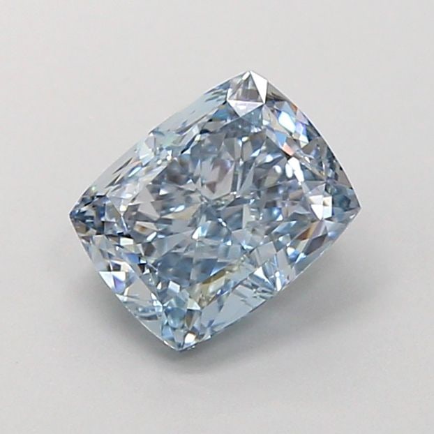 Loose Diamond - CUSHION MODIFIED 1.33ct Fancy Vivid Blue IF: Loose Diamond - CUSHION MODIFIED 1.33ct Fancy Vivid Blue IF Source: This is a real non-mined Diamond that has been grown in a lab Shape: CUSHION MODIFIED Carats: 1.33 Color: Fancy Vivid Blue Certifica