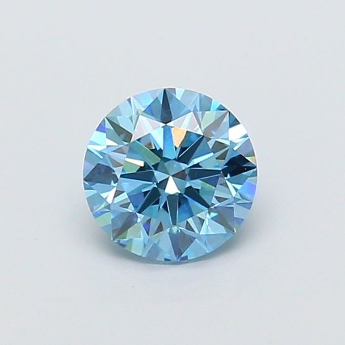 Ideal Loose Diamond - ROUND 0.99ct Fancy Vivid Blue VS1: Ideal Loose Diamond - ROUND 0.99ct Fancy Vivid Blue VS1 Source: This is a real non-mined Diamond that has been grown in a lab Shape: ROUND Carats: 0.99 Color: Fancy Vivid Blue Certification: IGI Video