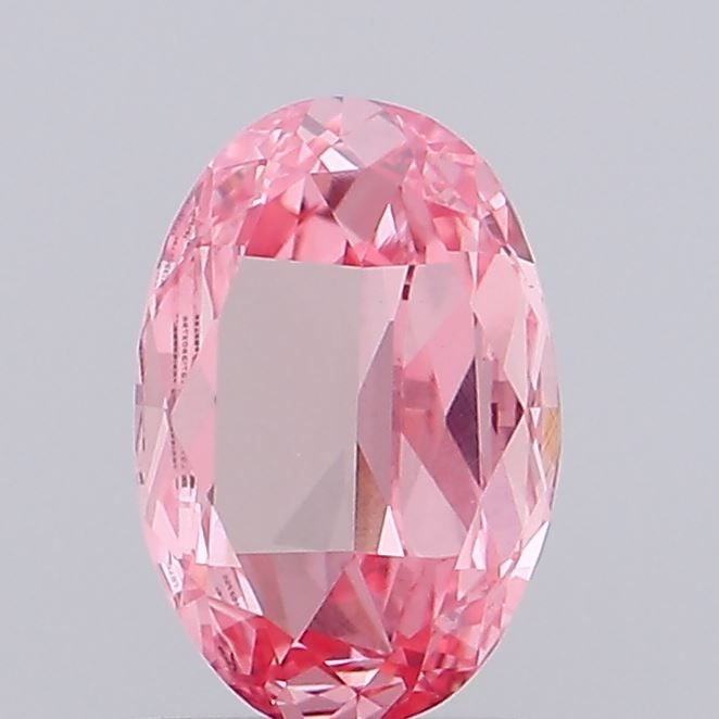 Loose Diamond - OVAL 0.57ct Fancy Intense Pink VVS2: Loose Diamond - OVAL 0.57ct Fancy Intense Pink VVS2 Source: This is a real non-mined Diamond that has been grown in a lab Shape: OVAL Carats: 0.57 Color: Fancy Intense Pink Certification: IGI Video: