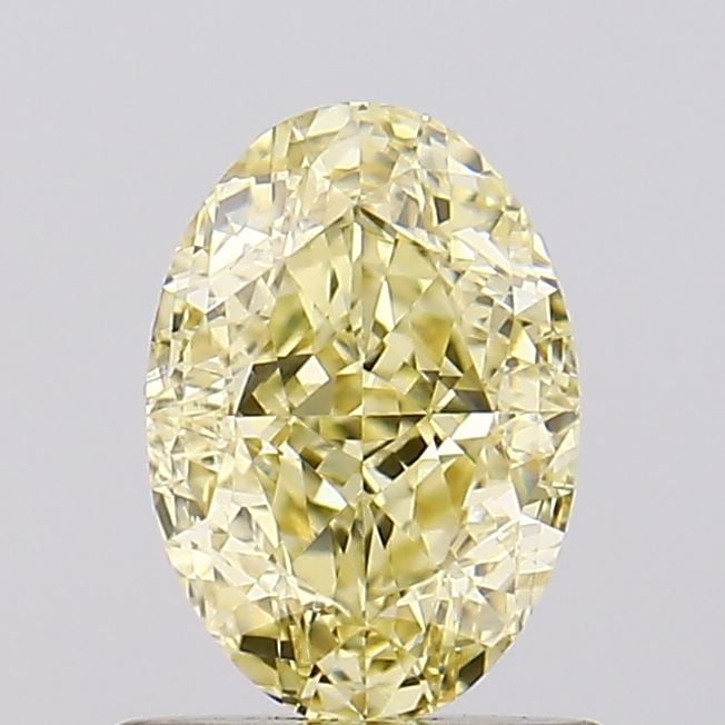Loose Diamond - OVAL 1.1ct Fancy Intense Yellow VVS2: Loose Diamond - OVAL 1.1ct Fancy Intense Yellow VVS2 Source: This is a real non-mined Diamond that has been grown in a lab Shape: OVAL Carats: 1.1 Color: Fancy Intense Yellow Certification: IGI Video: