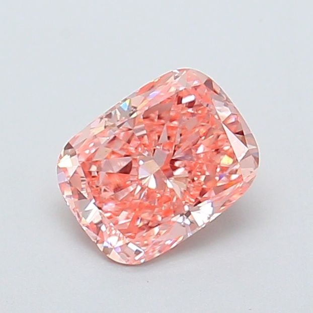 Loose Diamond - CUSHION MODIFIED 0.8ct Fancy Vivid Pink VS1: Loose Diamond - CUSHION MODIFIED 0.8ct Fancy Vivid Pink VS1 Source: This is a real non-mined Diamond that has been grown in a lab Shape: CUSHION MODIFIED Carats: 0.8 Color: Fancy Vivid Pink Certificat