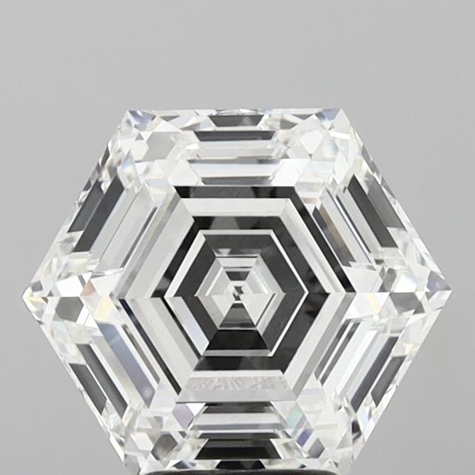 Loose Diamond - HEXAGONAL 5.01ct F VVS2: Loose Diamond - HEXAGONAL 5.01ct F VVS2 Source: This is a real non-mined Diamond that has been grown in a lab Shape: HEXAGONAL Carats: 5.01 Color: F Clarity: VVS2 Certification: IGI Condition: Pre-Own