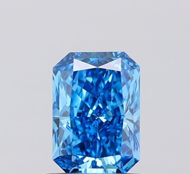 Loose Diamond - RADIANT 0.81ct Fancy Vivid Blue VS2: Loose Diamond - RADIANT 0.81ct Fancy Vivid Blue VS2 Source: This is a real non-mined Diamond that has been grown in a lab Shape: RADIANT Carats: 0.81 Color: Fancy Vivid Blue Certification: IGI PLEASE