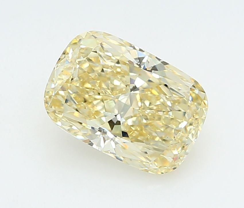 Loose Diamond - CUSHION MODIFIED 3.02ct Fancy Yellow VS1: Loose Diamond - CUSHION MODIFIED 3.02ct Fancy Yellow VS1 Source: This is a real non-mined Diamond that has been grown in a lab Shape: CUSHION MODIFIED Carats: 3.02 Color: Fancy Yellow Certification: I