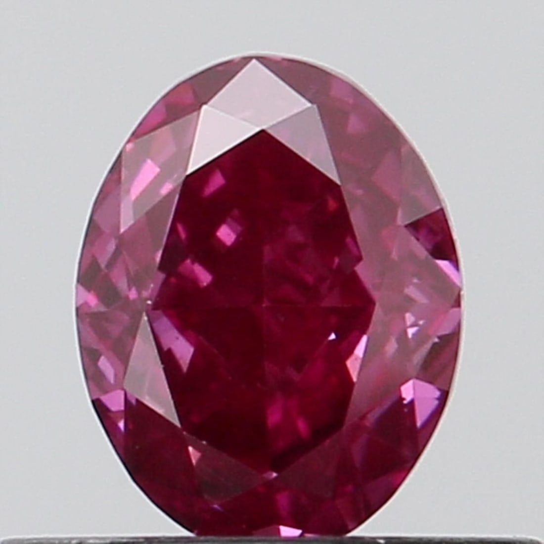 Loose Diamond - OVAL 0.5ct Fancy Deep Pink VS2: Loose Diamond - OVAL 0.5ct Fancy Deep Pink VS2 Source: This is a real non-mined Diamond that has been grown in a lab Shape: OVAL Carats: 0.5 Color: Fancy Deep Pink Certification: NONE Video: