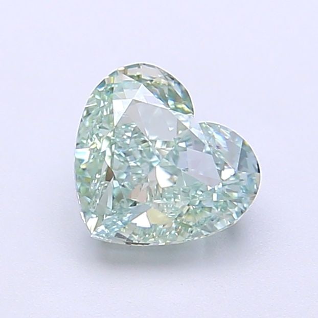 Loose Diamond - HEART 1.19ct Fancy Green VVS2: Loose Diamond - HEART 1.19ct Fancy Green VVS2 Source: This is a real non-mined Diamond that has been grown in a lab Shape: HEART Carats: 1.19 Color: Fancy Green Certification: IGI Video: