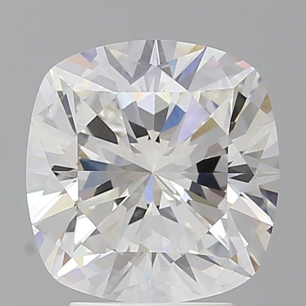 Loose Diamond - CUSHION BRILLIANT 3.32ct F VVS2: Loose Diamond - CUSHION BRILLIANT 3.32ct F VVS2 Source: This is a real non-mined Diamond that has been grown in a lab Shape: CUSHION BRILLIANT Carats: 3.32 Color: F Clarity: VVS2 Certification: IGI Vi