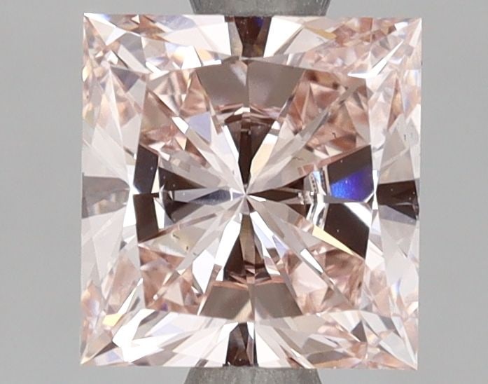 Loose Diamond - PRINCESS 2.0ct Fancy Pink VS2: Loose Diamond - PRINCESS 2.0ct Fancy Pink VS2 Source: This is a real non-mined Diamond that has been grown in a lab Shape: PRINCESS Carats: 2.0 Color: Fancy Pink Certification: IGI Video: