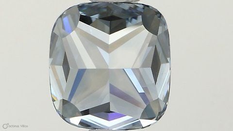 Loose Diamond - CUSHION MODIFIED 1.44ct Fancy Vivid Blue VS2: Loose Diamond - CUSHION MODIFIED 1.44ct Fancy Vivid Blue VS2 Source: This is a real non-mined Diamond that has been grown in a lab Shape: CUSHION MODIFIED Carats: 1.44 Color: Fancy Vivid Blue Certific