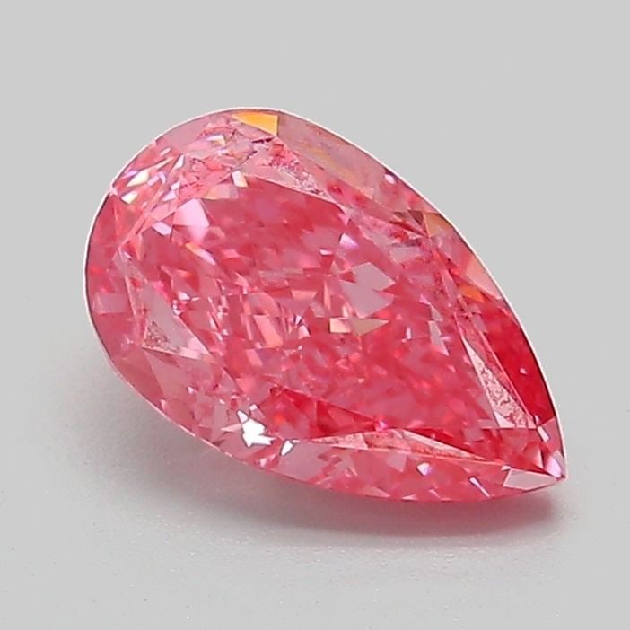 Loose Diamond - PEAR 1.15ct Fancy Vivid Pink VS1: Loose Diamond - PEAR 1.15ct Fancy Vivid Pink VS1 Source: This is a real non-mined Diamond that has been grown in a lab Shape: PEAR Carats: 1.15 Color: Fancy Vivid Pink Certification: IGI Video: