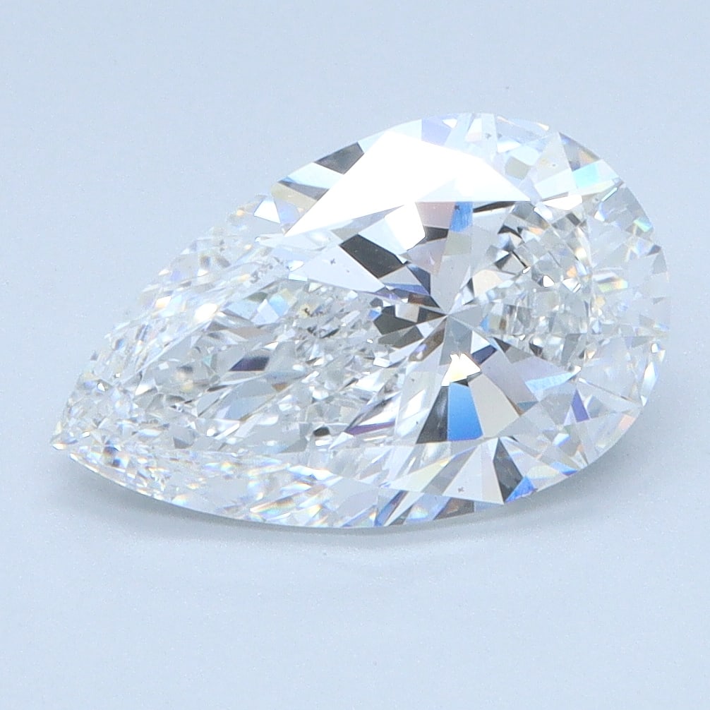 Loose Diamond - PEAR 2ct E VS2: Loose Diamond - PEAR 2ct E VS2 Source: This is a real non-mined Diamond that has been grown in a lab Shape: PEAR Carats: 2 Color: E Clarity: VS2 Certification: IGI Condition: Pre-Owned PLEASE NOTE: Fr