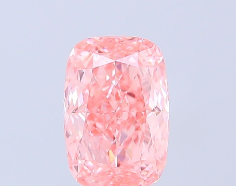 Loose Diamond - CUSHION MODIFIED 2.06ct Fancy Vivid Pink VVS2: Loose Diamond - CUSHION MODIFIED 2.06ct Fancy Vivid Pink VVS2 Source: This is a real non-mined Diamond that has been grown in a lab Shape: CUSHION MODIFIED Carats: 2.06 Color: Fancy Vivid Pink Certifi