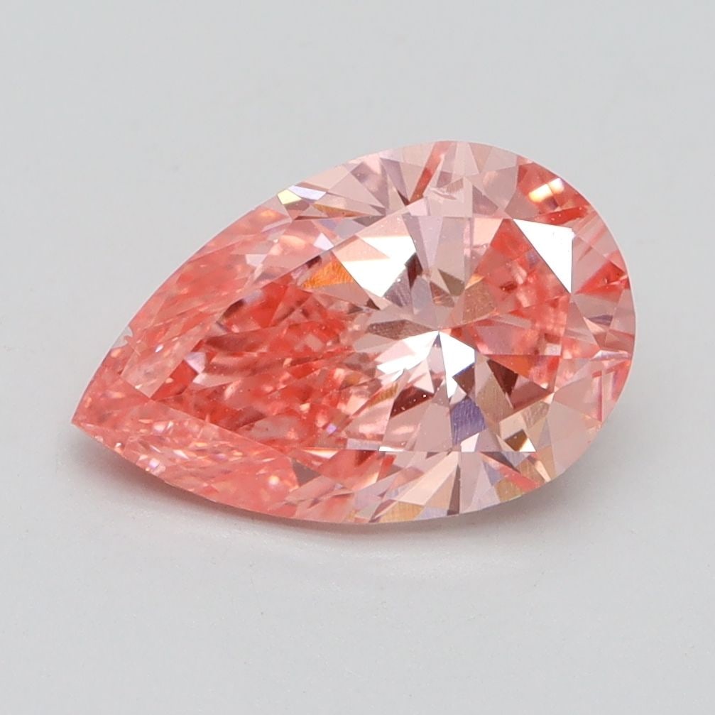 Loose Diamond - PEAR 2.0ct Fancy Vivid Pink VS2: Loose Diamond - PEAR 2.0ct Fancy Vivid Pink VS2 Source: This is a real non-mined Diamond that has been grown in a lab Shape: PEAR Carats: 2.0 Color: Fancy Vivid Pink Certification: IGI Video: