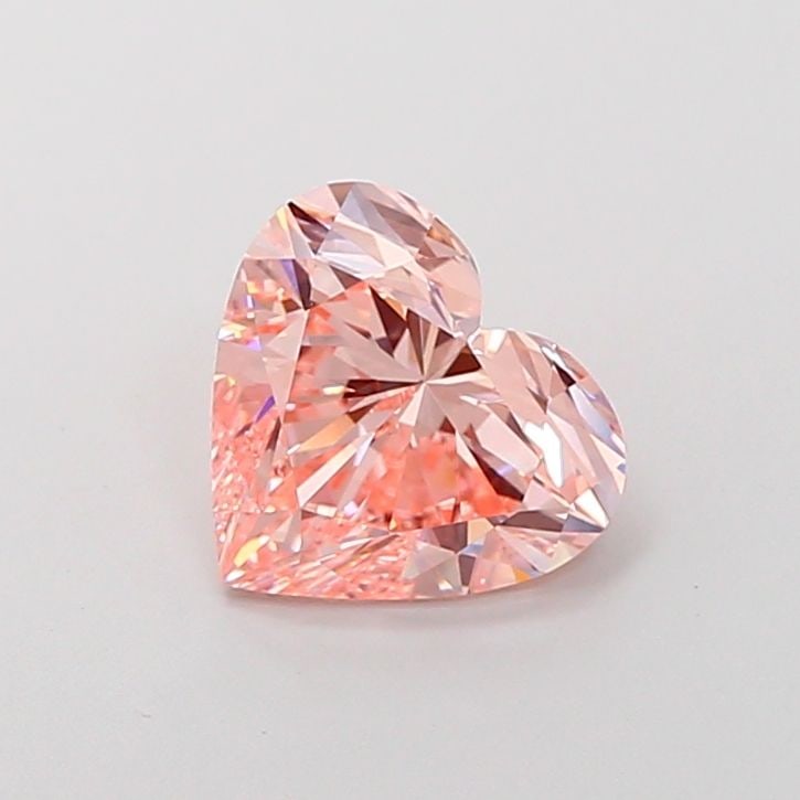 Loose Diamond - HEART 2.56ct Fancy Intense Pink VVS2: Loose Diamond - HEART 2.56ct Fancy Intense Pink VVS2 Source: This is a real non-mined Diamond that has been grown in a lab Shape: HEART Carats: 2.56 Color: Fancy Intense Pink Certification: IGI Video:
