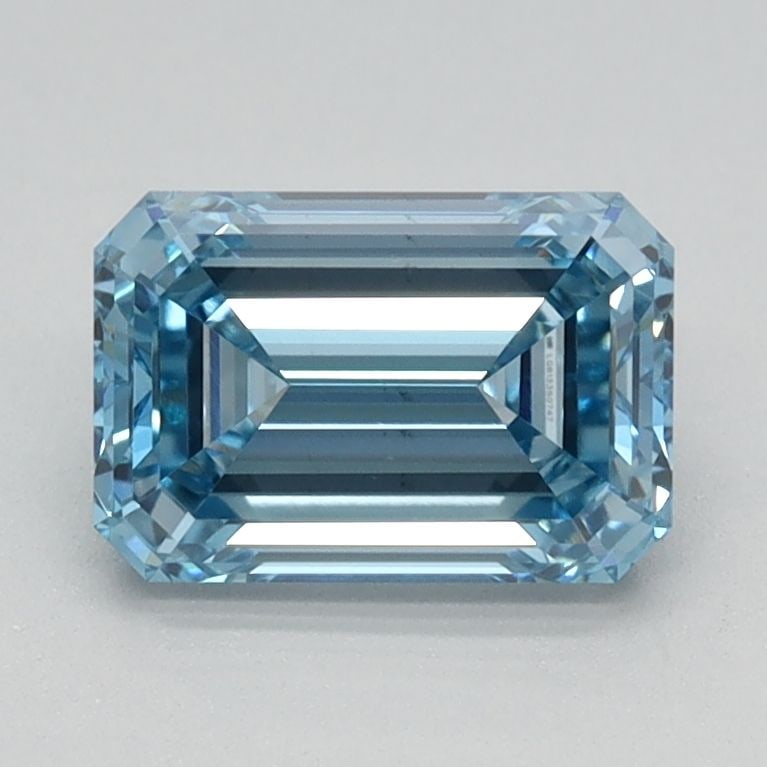 Loose Diamond - EMERALD 1.09ct Fancy Intense Blue VS2: Loose Diamond - EMERALD 1.09ct Fancy Intense Blue VS2 Source: This is a real non-mined Diamond that has been grown in a lab Shape: EMERALD Carats: 1.09 Color: Fancy Intense Blue Certification: IGI Vid