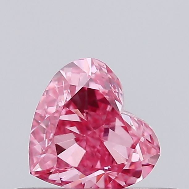 Loose Diamond - HEART 0.37ct Fancy Vivid Pink VS1: Loose Diamond - HEART 0.37ct Fancy Vivid Pink VS1 Source: This is a real non-mined Diamond that has been grown in a lab Shape: HEART Carats: 0.37 Color: Fancy Vivid Pink Certification: IGI Video: