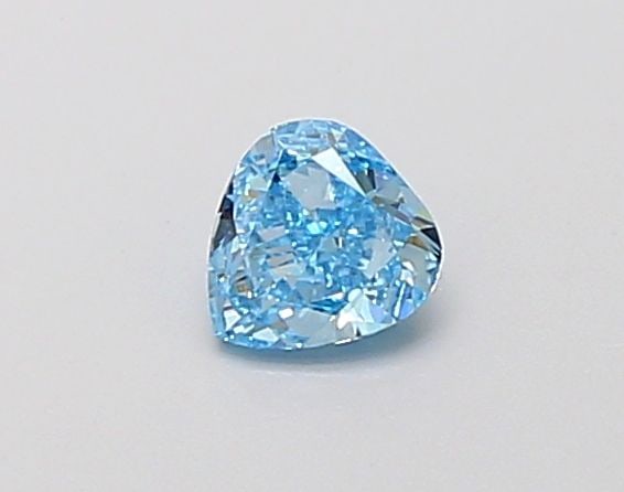 Loose Diamond - HEART 0.27ct Fancy Intense Blue VS1: Loose Diamond - HEART 0.27ct Fancy Intense Blue VS1 Source: This is a real non-mined Diamond that has been grown in a lab Shape: HEART Carats: 0.27 Color: Fancy Intense Blue Certification: NONE Video: