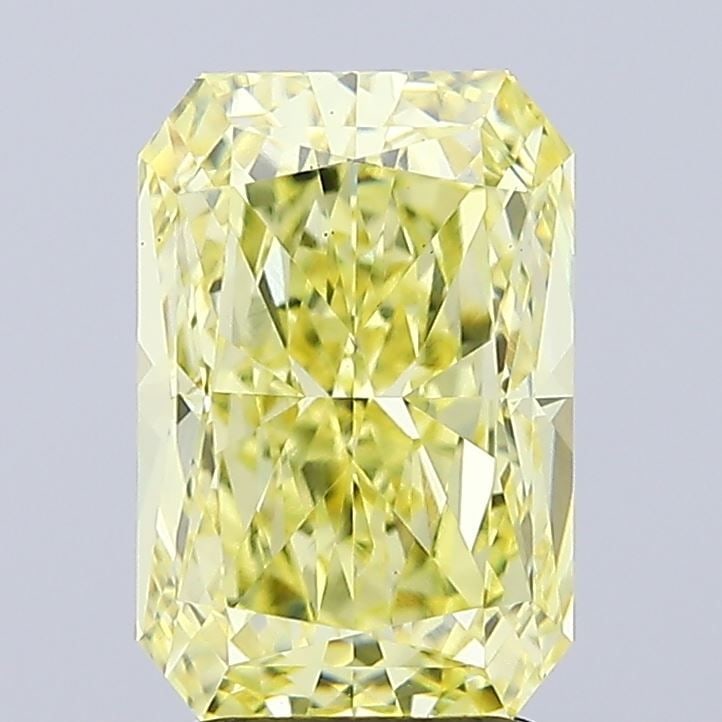Loose Diamond - RADIANT 3.28ct Fancy Intense Yellow VS1: Loose Diamond - RADIANT 3.28ct Fancy Intense Yellow VS1 Source: This is a real non-mined Diamond that has been grown in a lab Shape: RADIANT Carats: 3.28 Color: Fancy Intense Yellow Certification: IGI