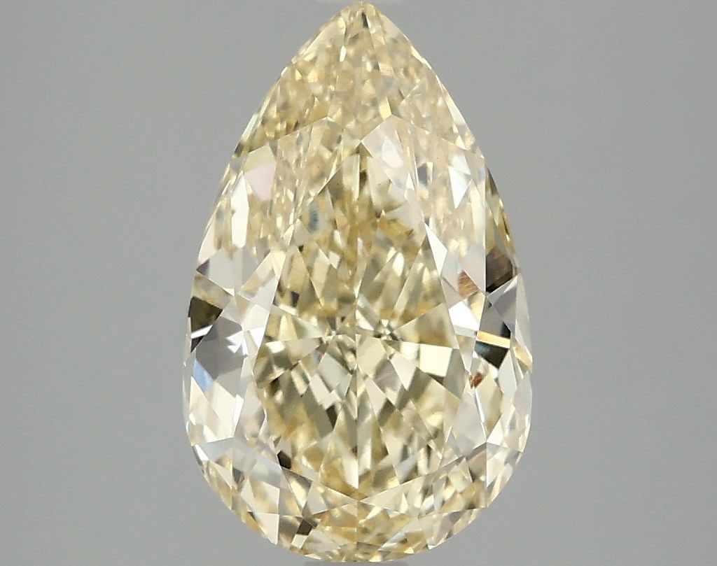 Loose Diamond - PEAR 3.01ct Fancy Vivid Yellow VS1: Loose Diamond - PEAR 3.01ct Fancy Vivid Yellow VS1 Source: This is a real non-mined Diamond that has been grown in a lab Shape: PEAR Carats: 3.01 Color: Fancy Vivid Yellow Certification: IGI Video: